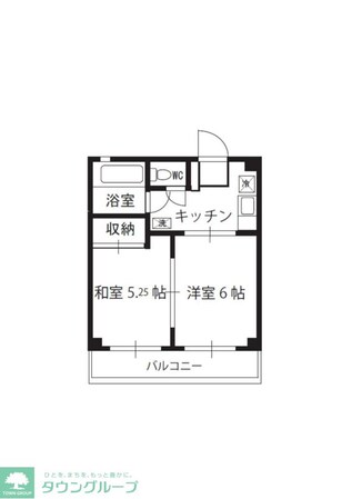 アベニュー中央林間の物件間取画像